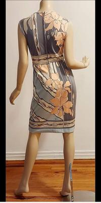 Vtg 60-70s Paganne Gene Berkeiggle signed dress