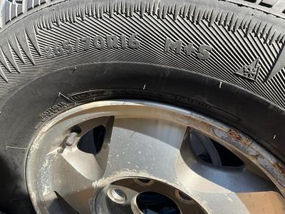 Winter tires, 4 plus spare. 265/70 R16 Stud Pin Winter X5i