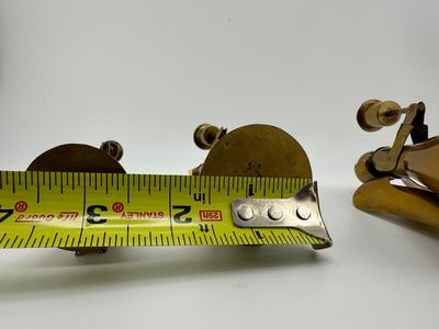 Vintage Angel Brass Candle Holders