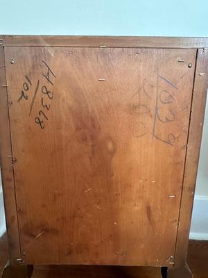 Victorian Style Double Bed Frame and Nightstand