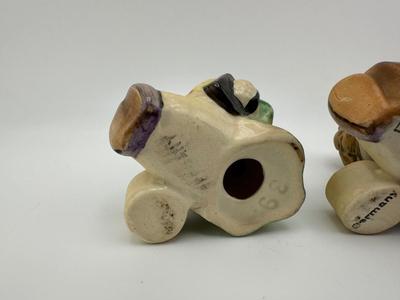 Hummel Angel and Little Boy Candle Holders