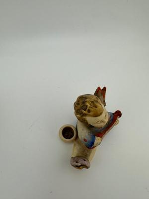 Hummel Angel and Little Boy Candle Holders