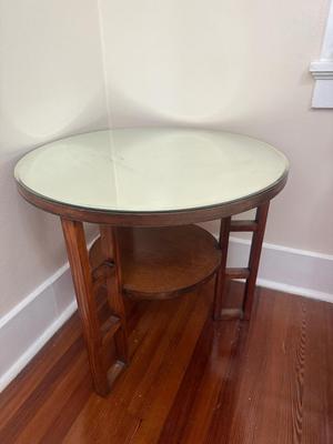 1941 Carolina Mirror Top Table (See Details)