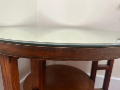 1941 Carolina Mirror Top Table (See Details)