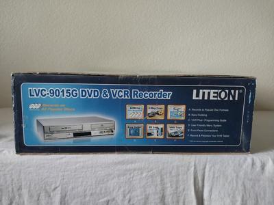 New in box DVD & VCR Recorder
