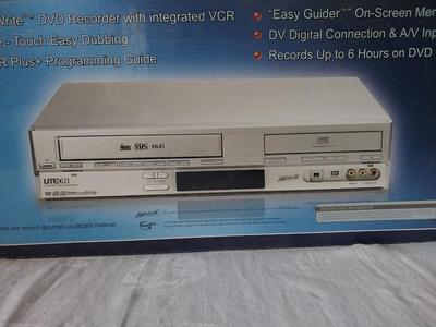 New in box DVD & VCR Recorder