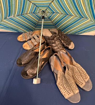 Umbrella, Naturalizer Sandals, plus 8.5N