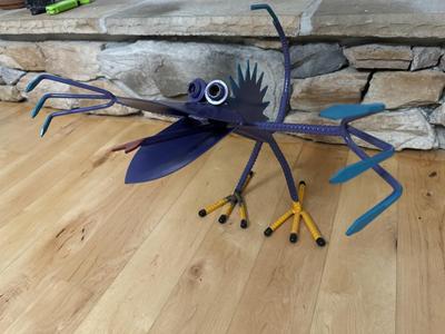 Purple Metal Critter / Steam Punk