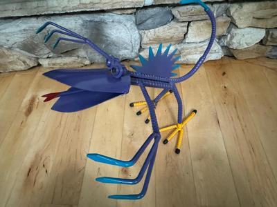 Purple Metal Critter / Steam Punk