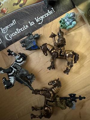 MEGA Blocks Dragons - Two Large Tin Sets (Each 20”Lx12”Wx3”D)