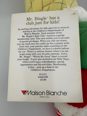 Mr. Bingle, 1989 - Maison Blanche