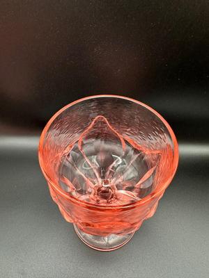 Vintage Tiffin Franciscan Cabaret Pink Lotus Wine Goblets - Set of (8)