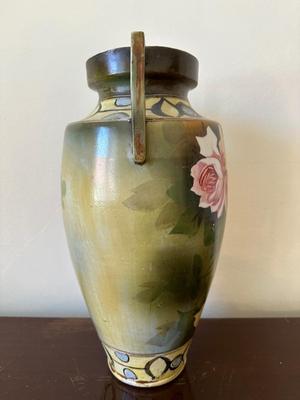 Hand Painted Large Vase