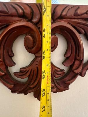 Vintage Venus Wood Carving Co. Mirror