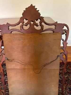 Vintage Venus Wood Carving Co. Mirror