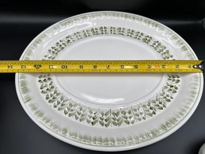 Capodimonte Italian Porcelain Fruit Tureen Ladle And Underplate