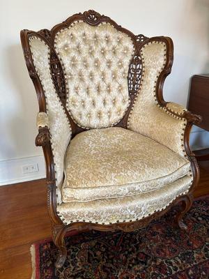 Victorian Antique Occasional Chair