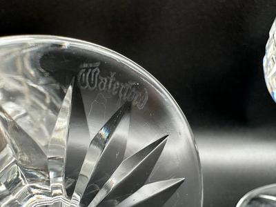 WATERFORD Crystal Salt & Pepper Shakers. (See Details)