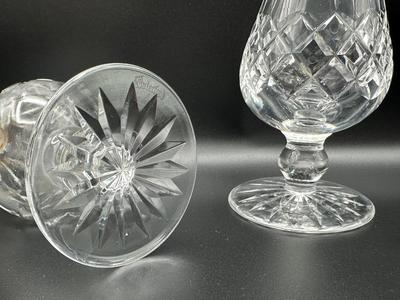 WATERFORD Crystal Salt & Pepper Shakers. (See Details)