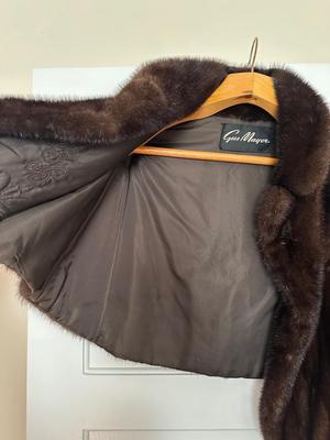 Gus Mayer Fur Capelet with Pockets