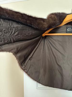 Gus Mayer Fur Capelet with Pockets