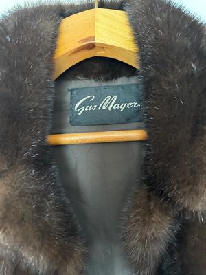 Gus Mayer Fur Capelet with Pockets