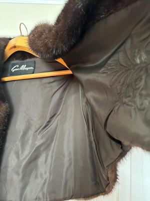 Gus Mayer Fur Capelet with Pockets