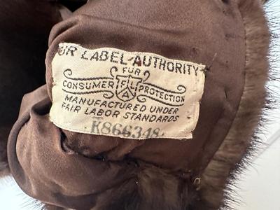 Gus Mayer Fur Capelet with Pockets