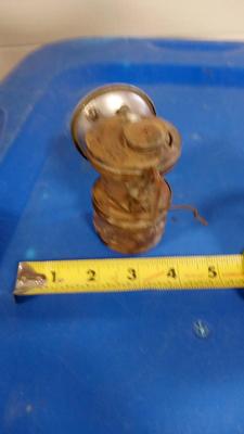 LOT 5 EARLY CARBIDE MINERS LAMP