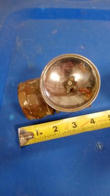 LOT 5 EARLY CARBIDE MINERS LAMP