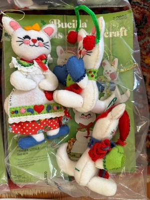 Handmade Buscilla Christmas Needlecraft Ornaments (30+)