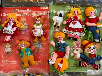 Handmade Buscilla Christmas Needlecraft Ornaments (30+)