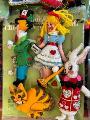 Handmade Buscilla Christmas Needlecraft Ornaments (30+)