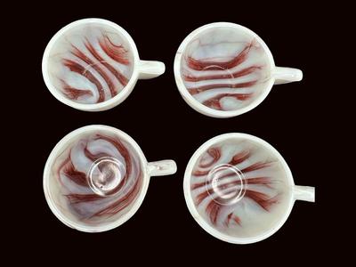 Vintage Akro Agate Children’s Tea Set