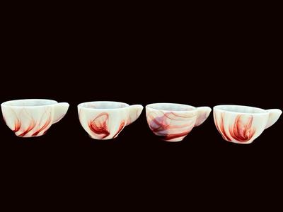 Vintage Akro Agate Children’s Tea Set