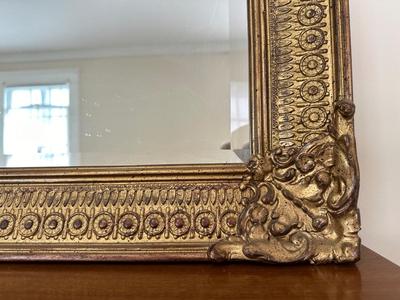 Vintage Fashion Plate Wall Mirror