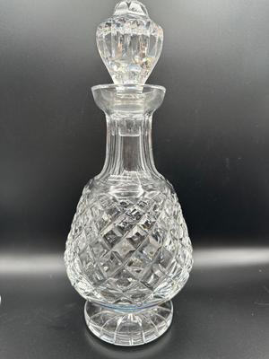 Crystal Decanter & (6) Drinking Glasses