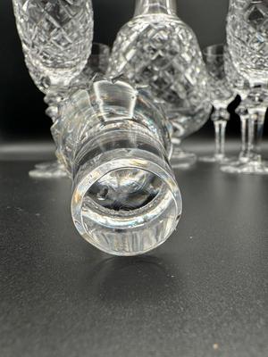Crystal Decanter & (6) Drinking Glasses