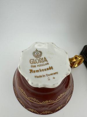 Rembrandt Gloria Fine Porcelain Tea Cup w/ Saucer