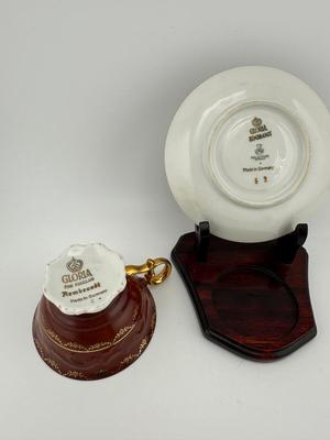 Rembrandt Gloria Fine Porcelain Tea Cup w/ Saucer