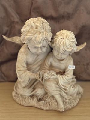 Angels yard art