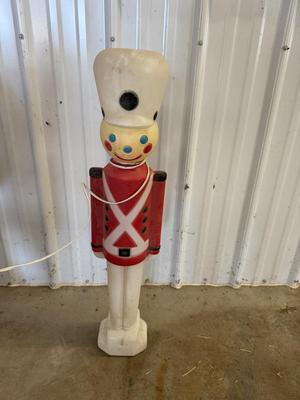 Blow mold nutcracker