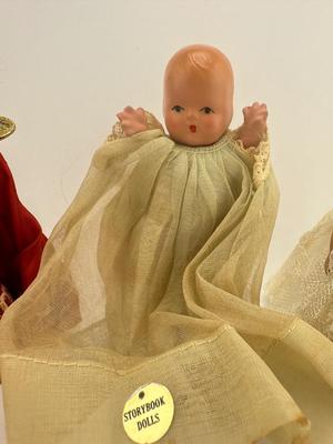 Three Storybook Dolls (See Details)