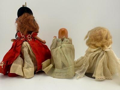 Three Storybook Dolls (See Details)