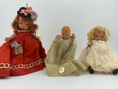 Three Storybook Dolls (See Details)