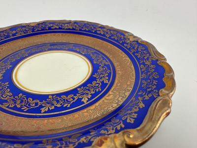 Alka Bavaria Tea Cup & Saucer Cobalt Blue &Gold