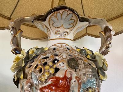 Vintage Porcelain Lamp