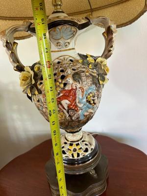 Vintage Porcelain Lamp