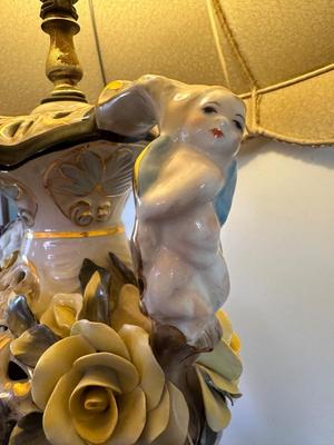 Vintage Porcelain Lamp