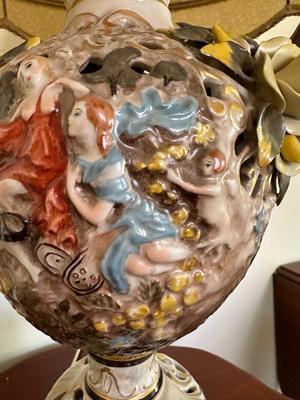 Vintage Porcelain Lamp